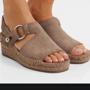 NEW RAG & BONE Arc Espadrille Wedge Sandal 5